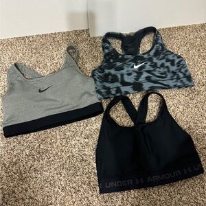 Nike & Under Armour Sports Bras